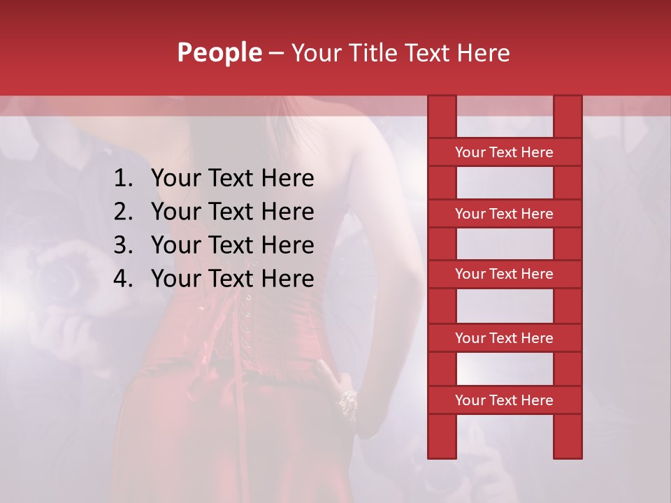 Light Posing Classic PowerPoint Template