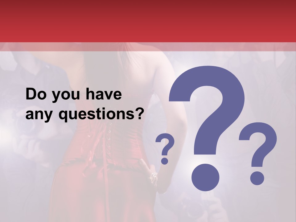 Light Posing Classic PowerPoint Template