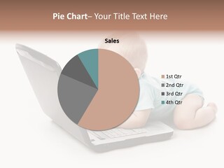 Business Using Girl PowerPoint Template