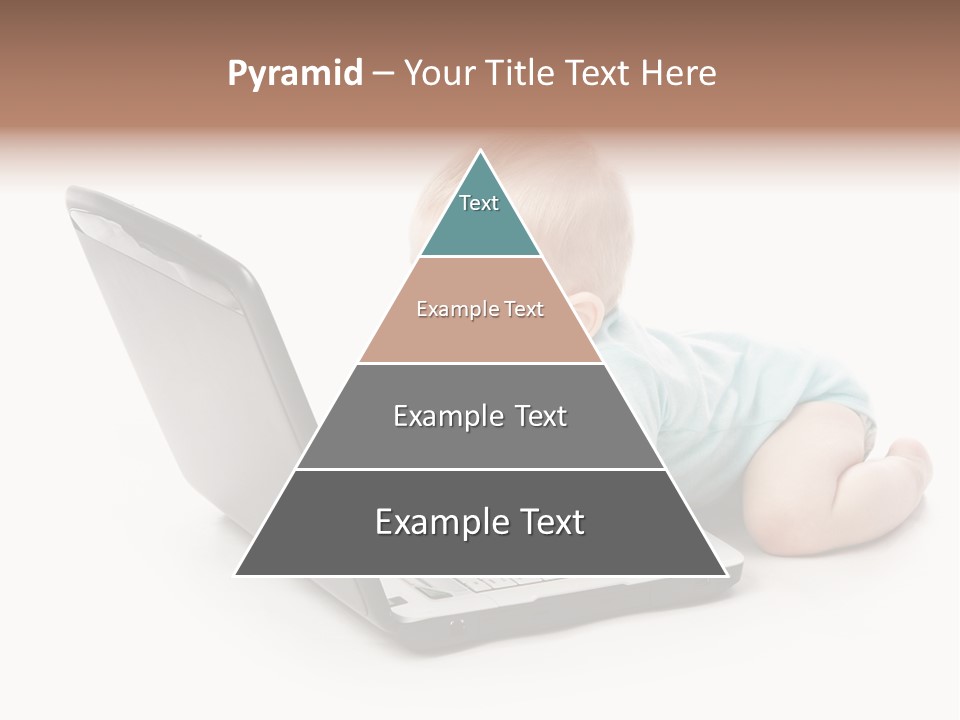 Business Using Girl PowerPoint Template