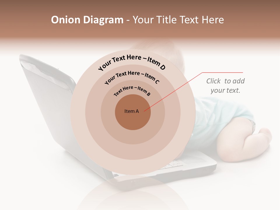 Business Using Girl PowerPoint Template