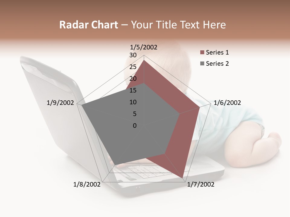 Business Using Girl PowerPoint Template