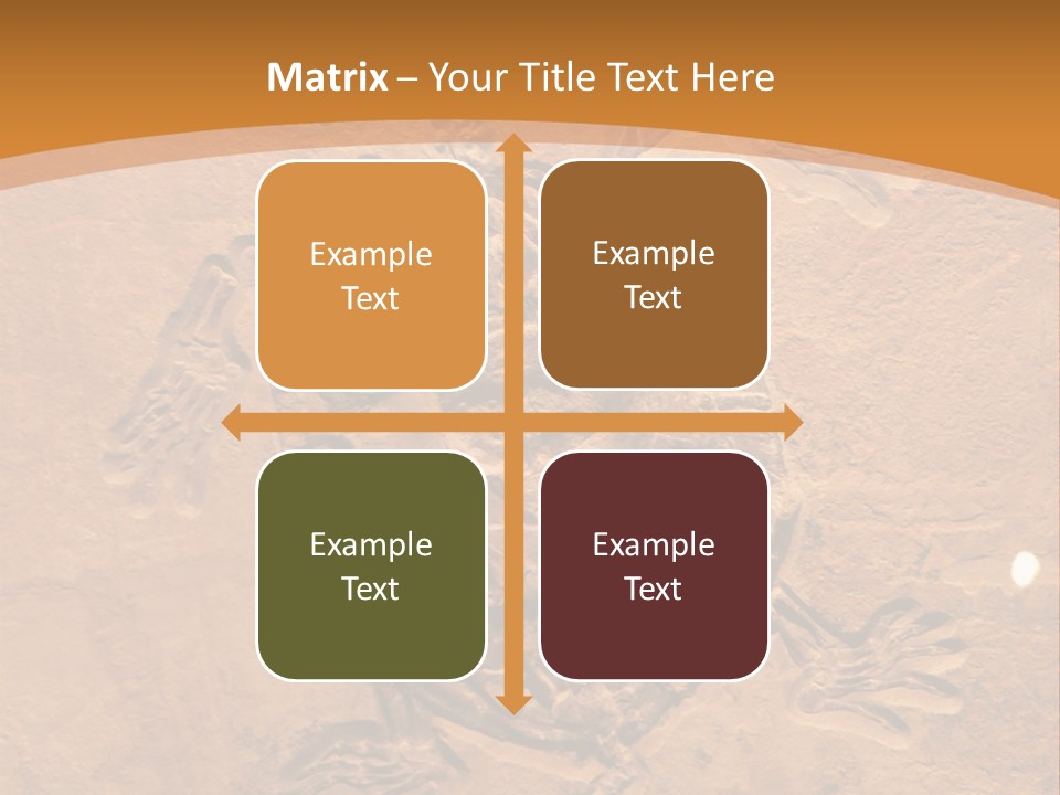 Wilderness Fossil History PowerPoint Template
