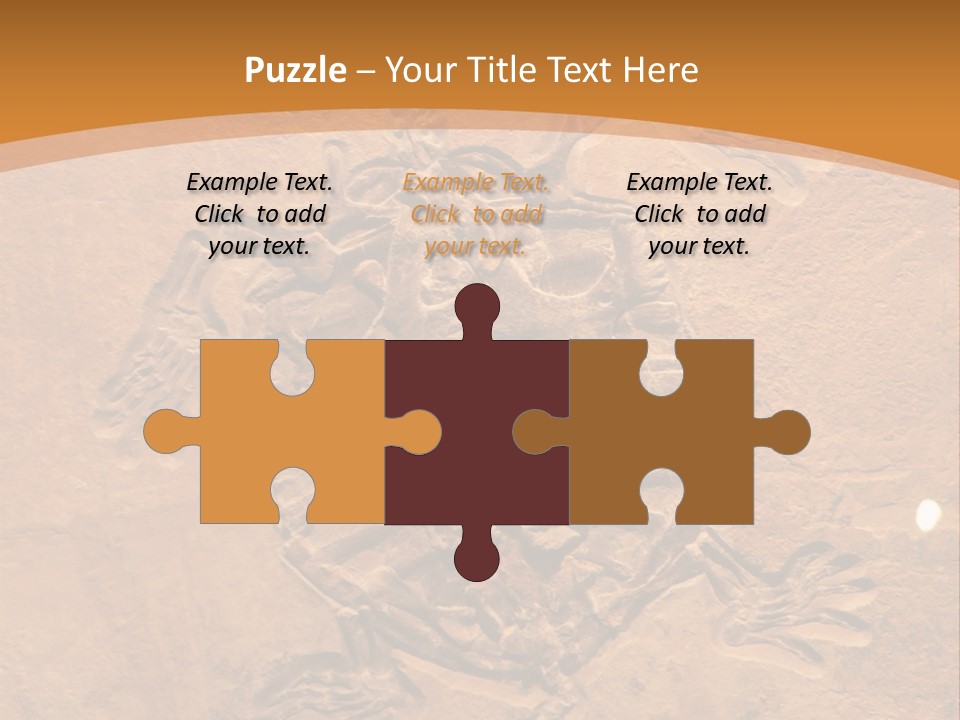 Wilderness Fossil History PowerPoint Template