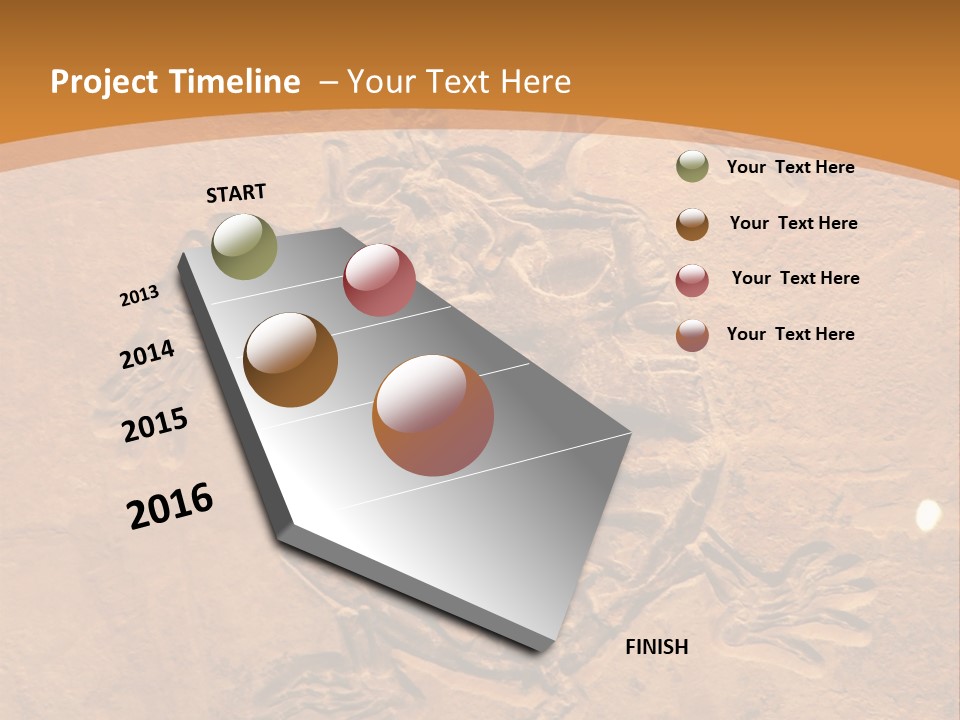 Wilderness Fossil History PowerPoint Template