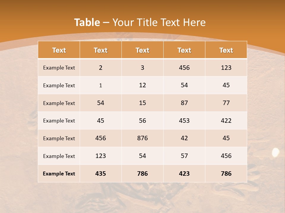 Wilderness Fossil History PowerPoint Template