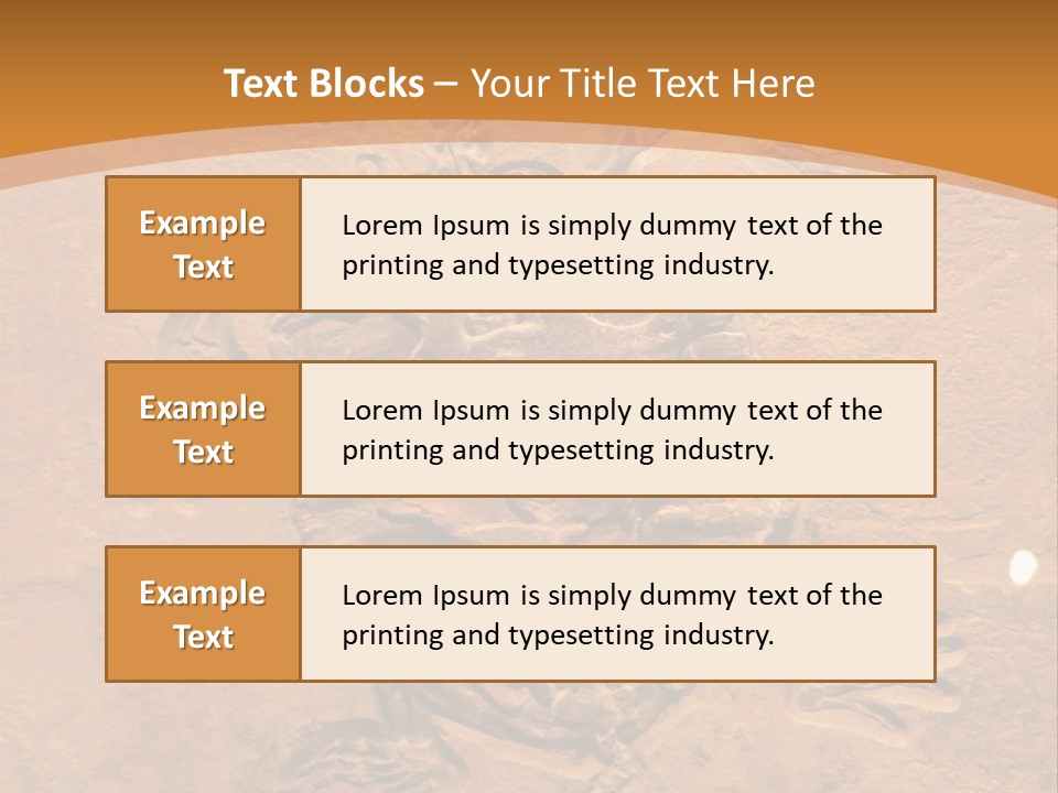 Wilderness Fossil History PowerPoint Template