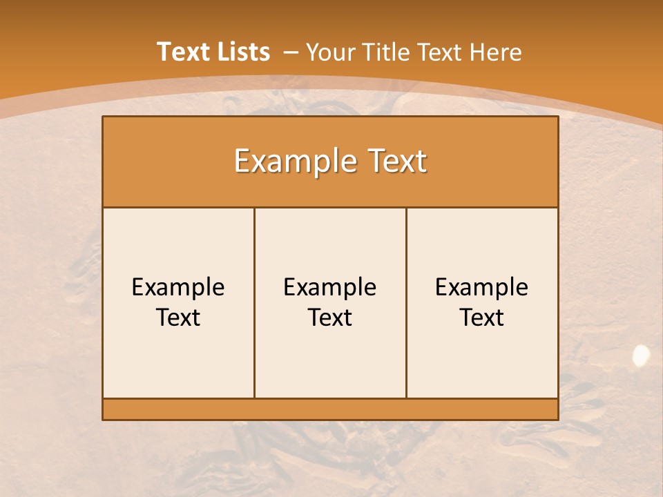 Wilderness Fossil History PowerPoint Template
