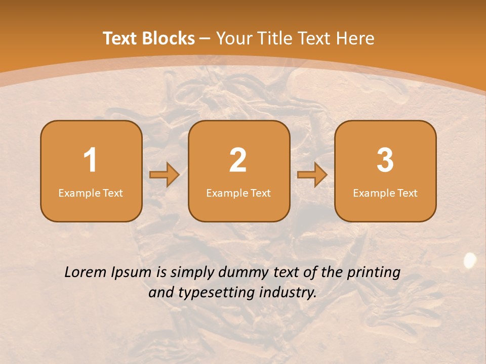 Wilderness Fossil History PowerPoint Template