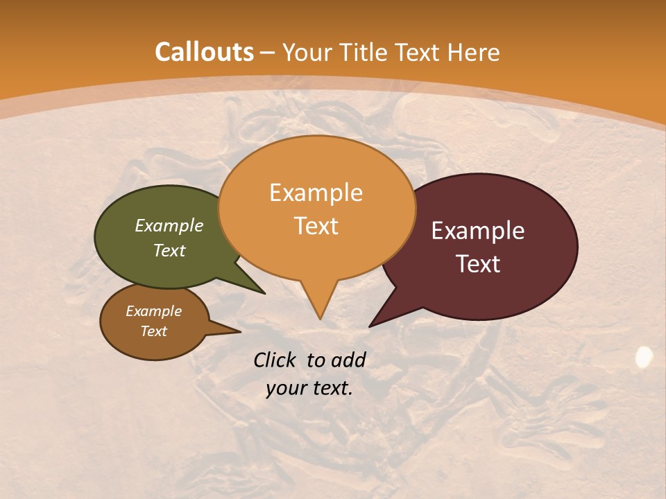 Wilderness Fossil History PowerPoint Template