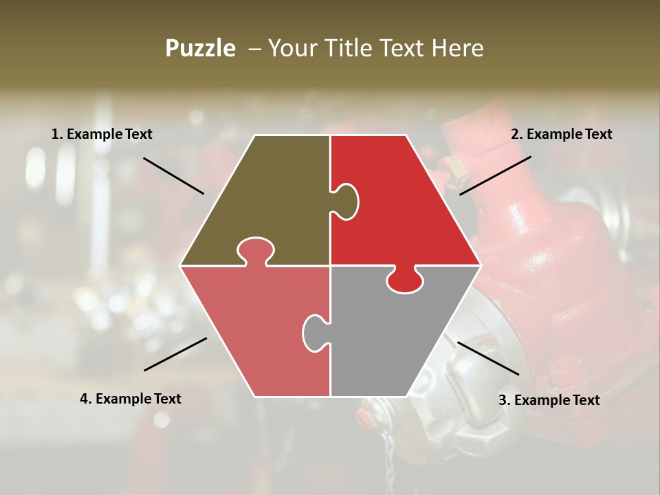 Burning Station Front PowerPoint Template