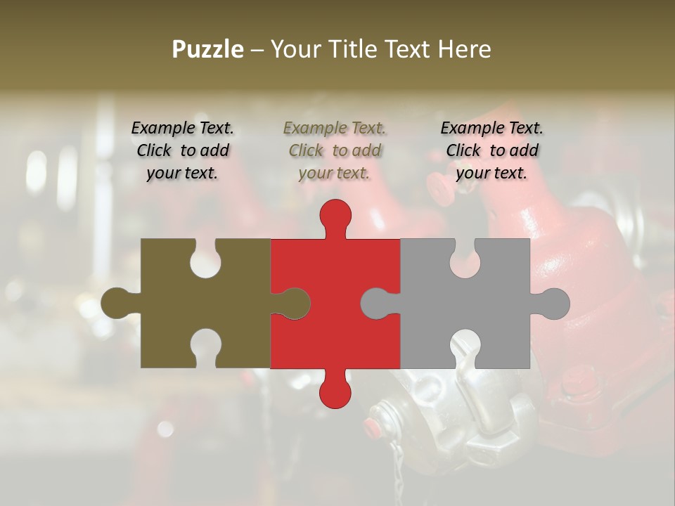 Burning Station Front PowerPoint Template