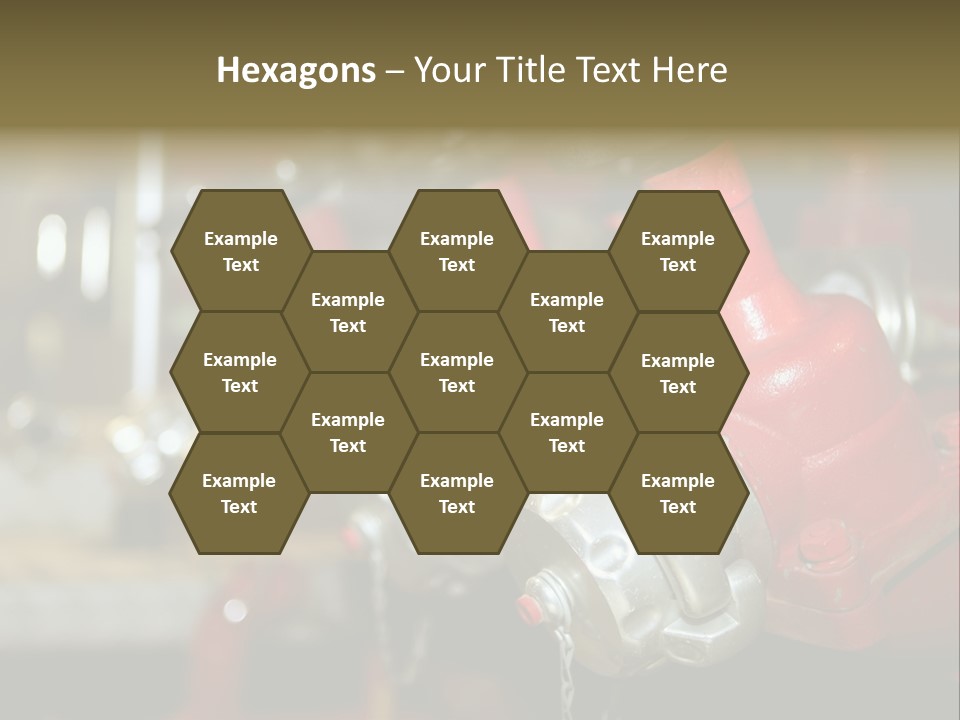 Burning Station Front PowerPoint Template