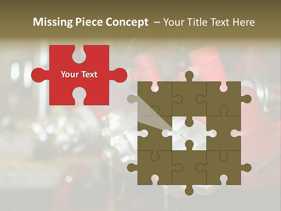 Burning Station Front PowerPoint Template