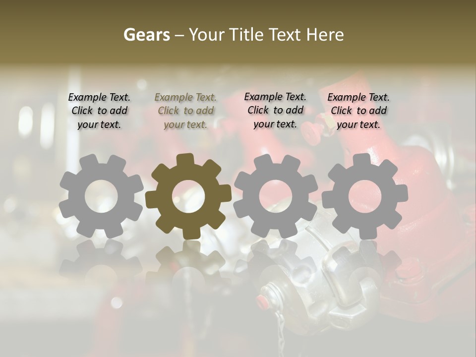 Burning Station Front PowerPoint Template