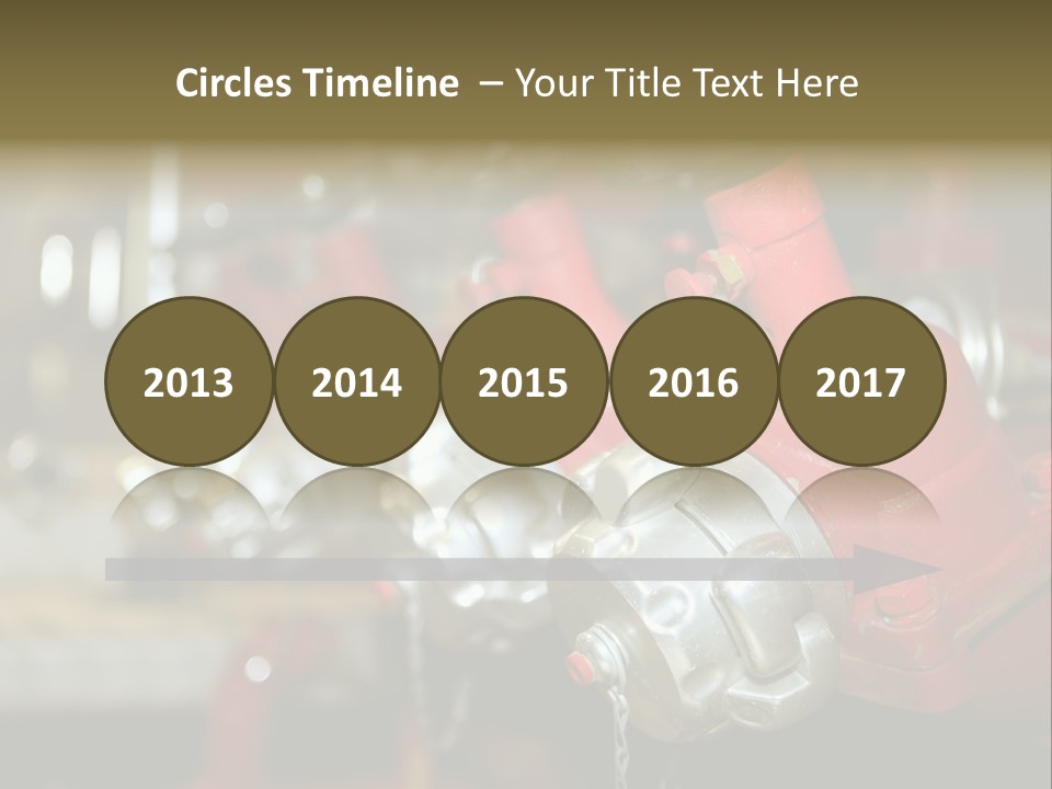 Burning Station Front PowerPoint Template