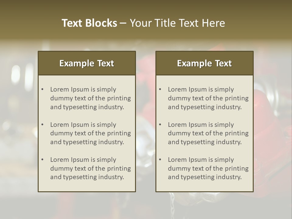 Burning Station Front PowerPoint Template