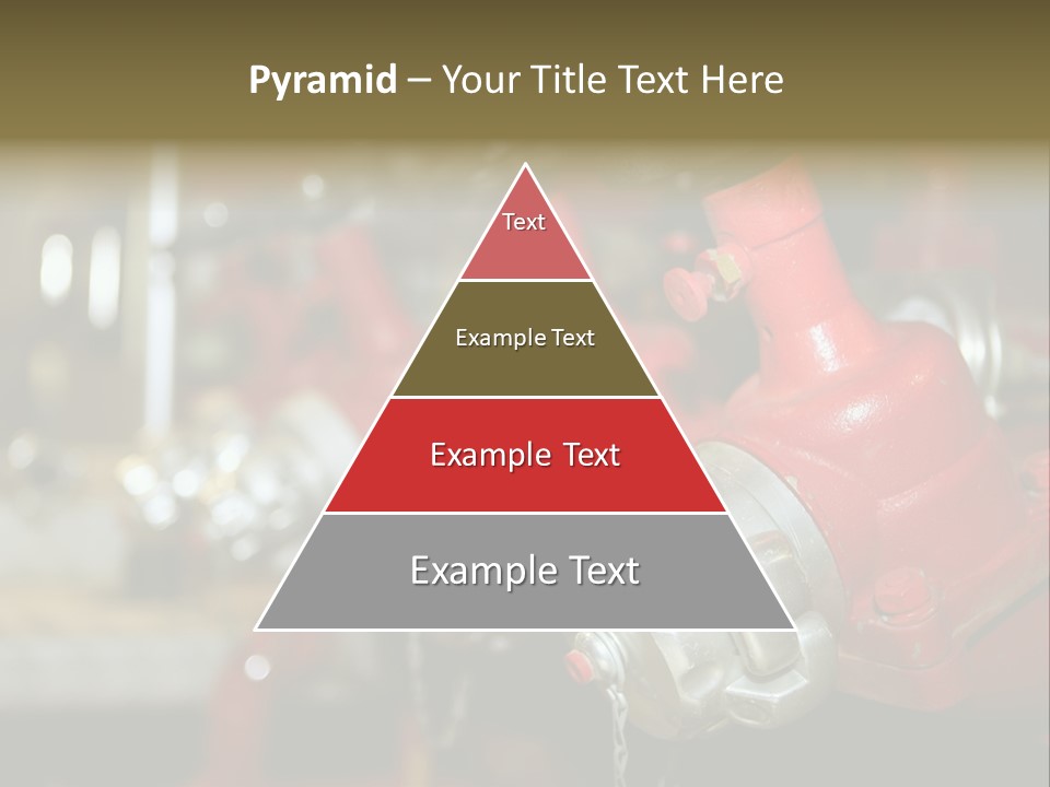 Burning Station Front PowerPoint Template
