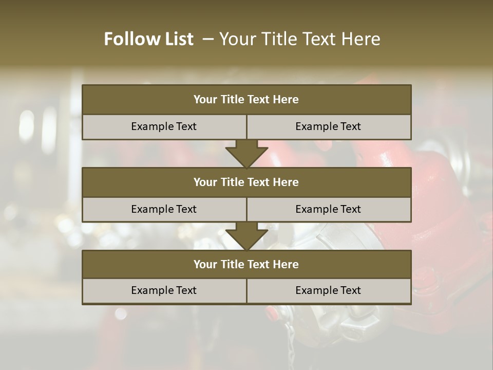 Burning Station Front PowerPoint Template