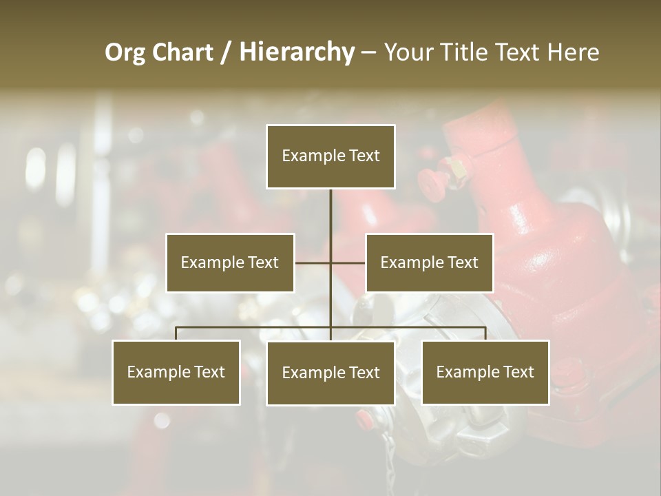 Burning Station Front PowerPoint Template