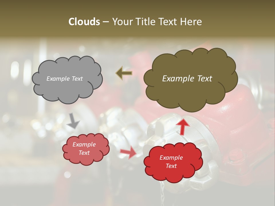 Burning Station Front PowerPoint Template