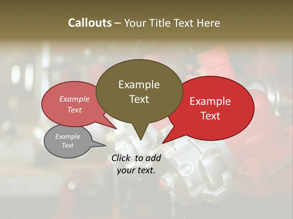 Burning Station Front PowerPoint Template