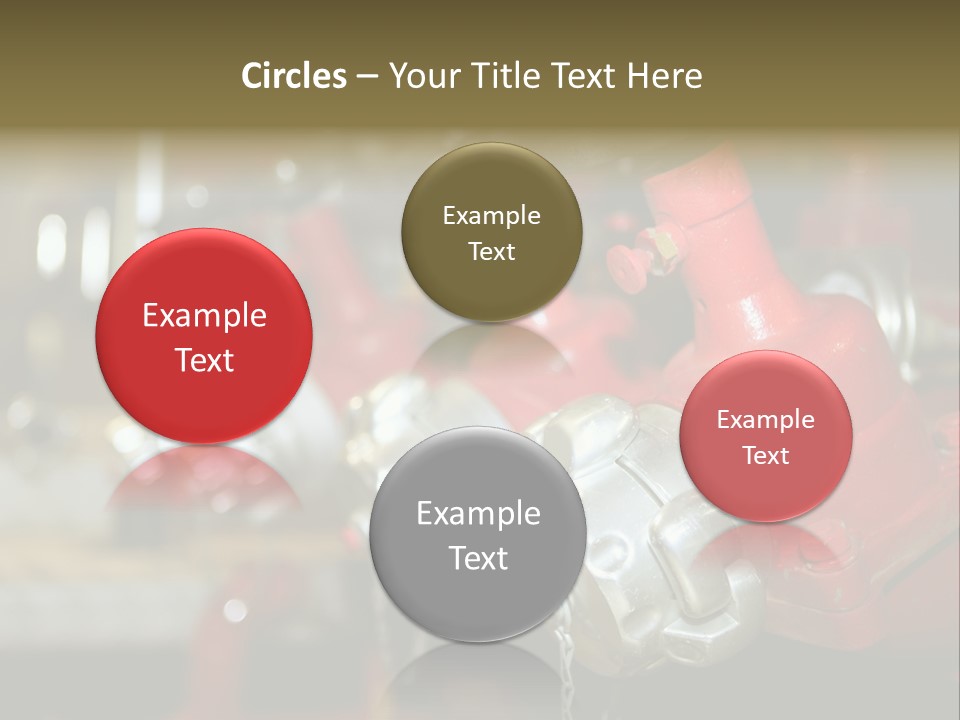 Burning Station Front PowerPoint Template