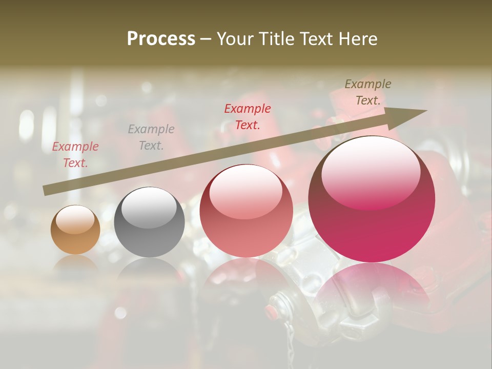 Burning Station Front PowerPoint Template