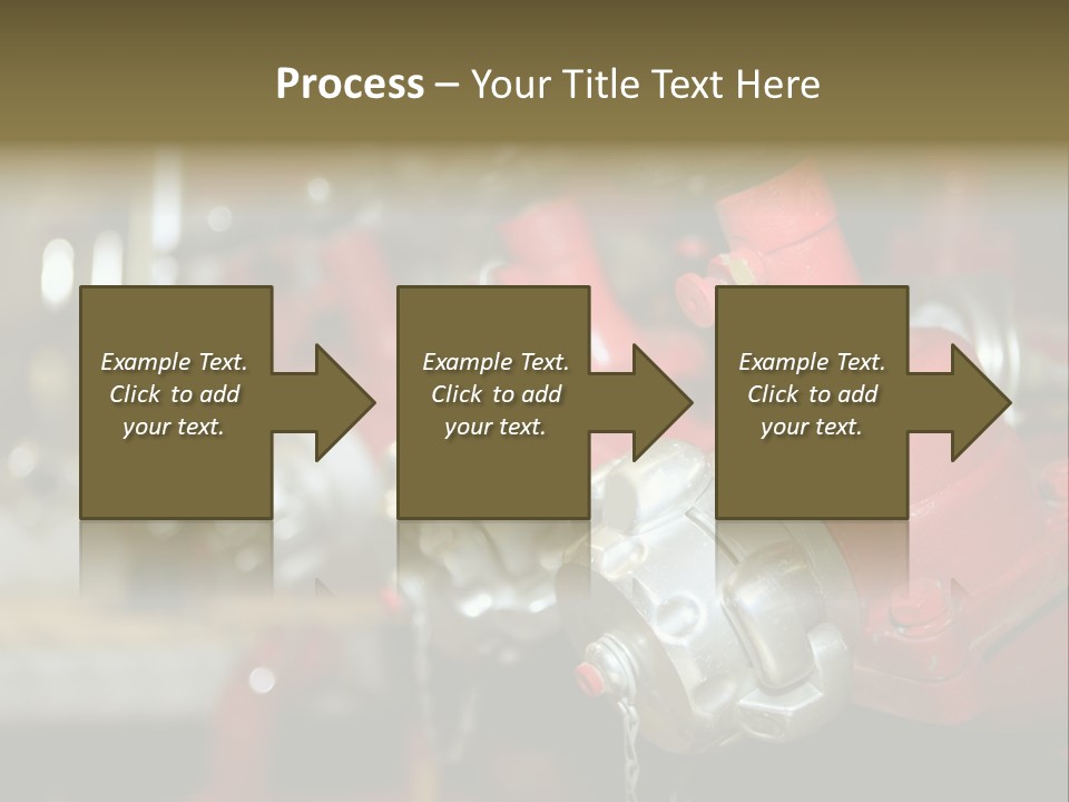 Burning Station Front PowerPoint Template