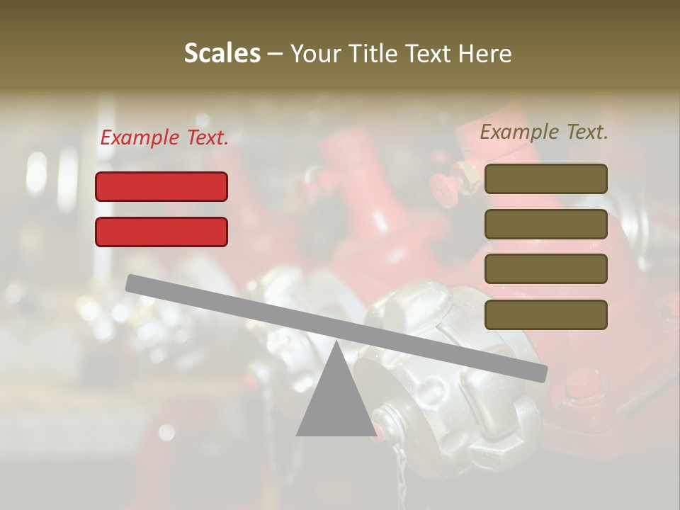 Burning Station Front PowerPoint Template
