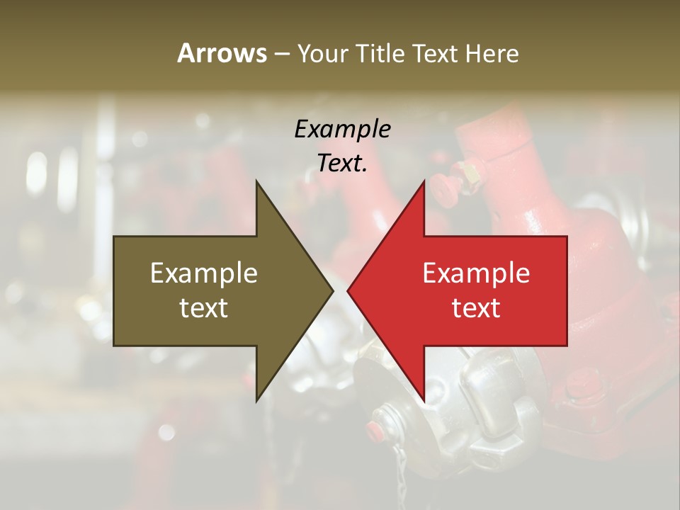 Burning Station Front PowerPoint Template