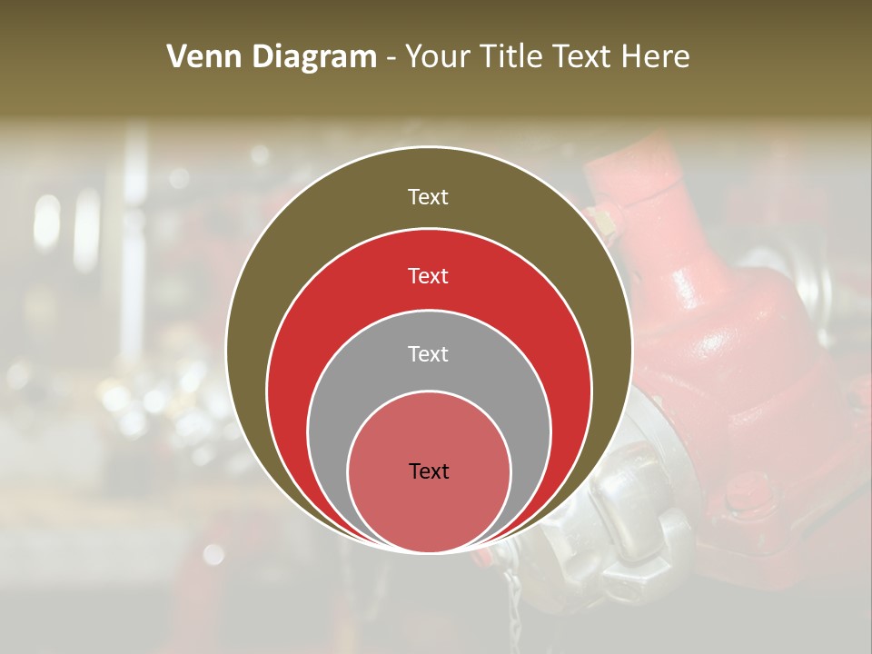 Burning Station Front PowerPoint Template