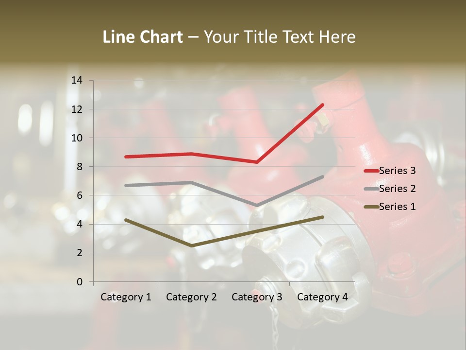Burning Station Front PowerPoint Template