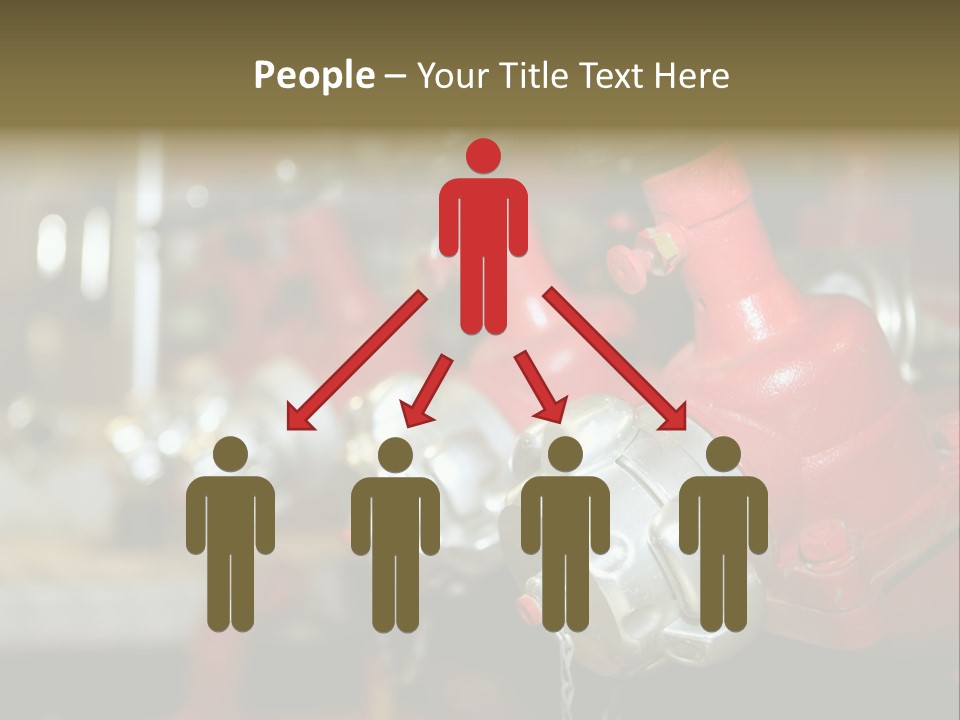 Burning Station Front PowerPoint Template