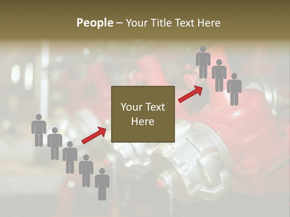 Burning Station Front PowerPoint Template