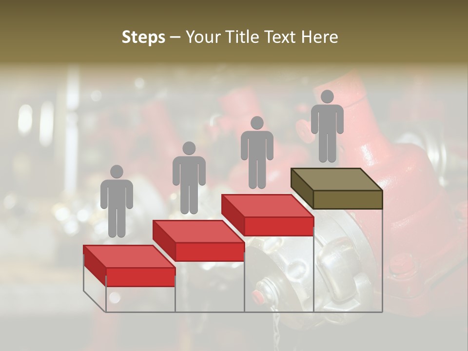 Burning Station Front PowerPoint Template