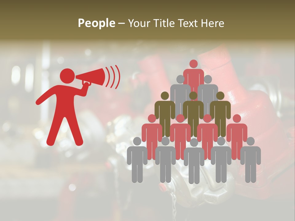 Burning Station Front PowerPoint Template