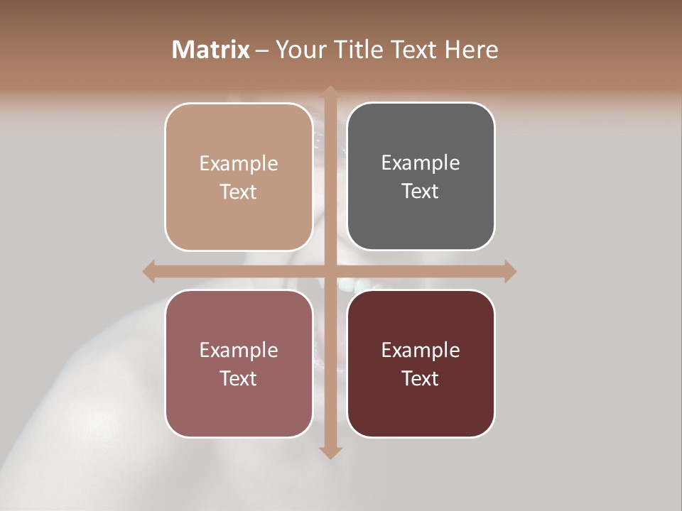 Death Angry Beauty PowerPoint Template