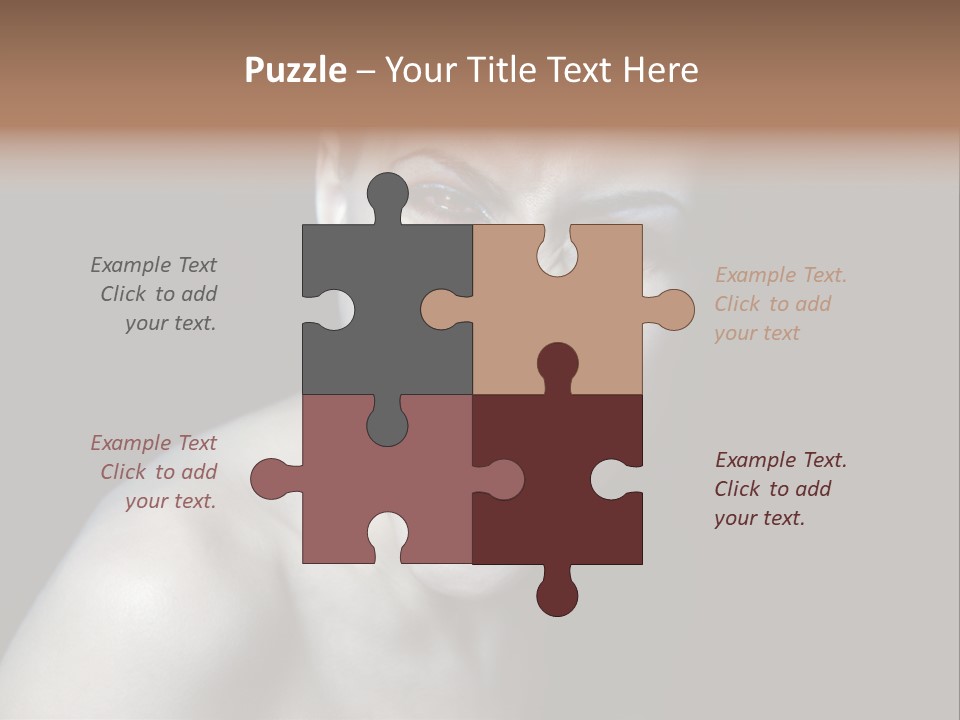 Death Angry Beauty PowerPoint Template