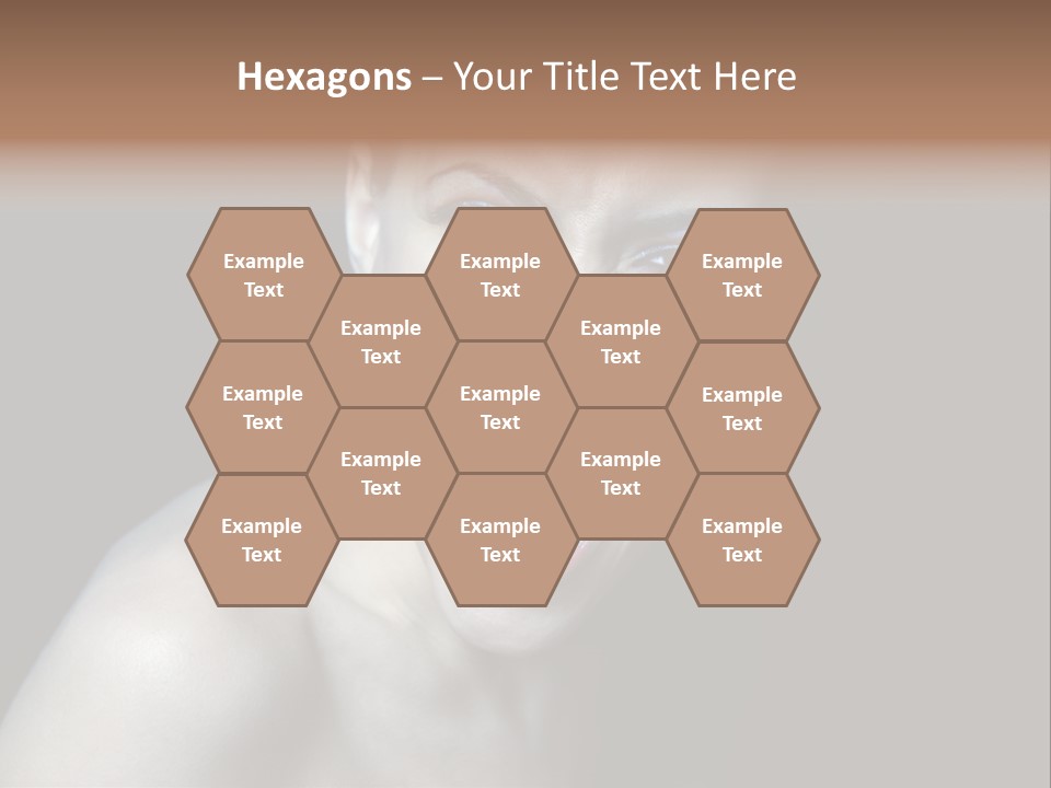 Death Angry Beauty PowerPoint Template