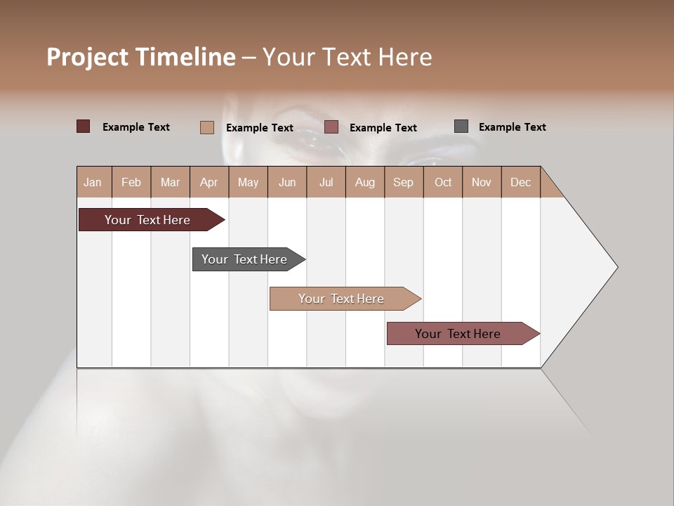 Death Angry Beauty PowerPoint Template