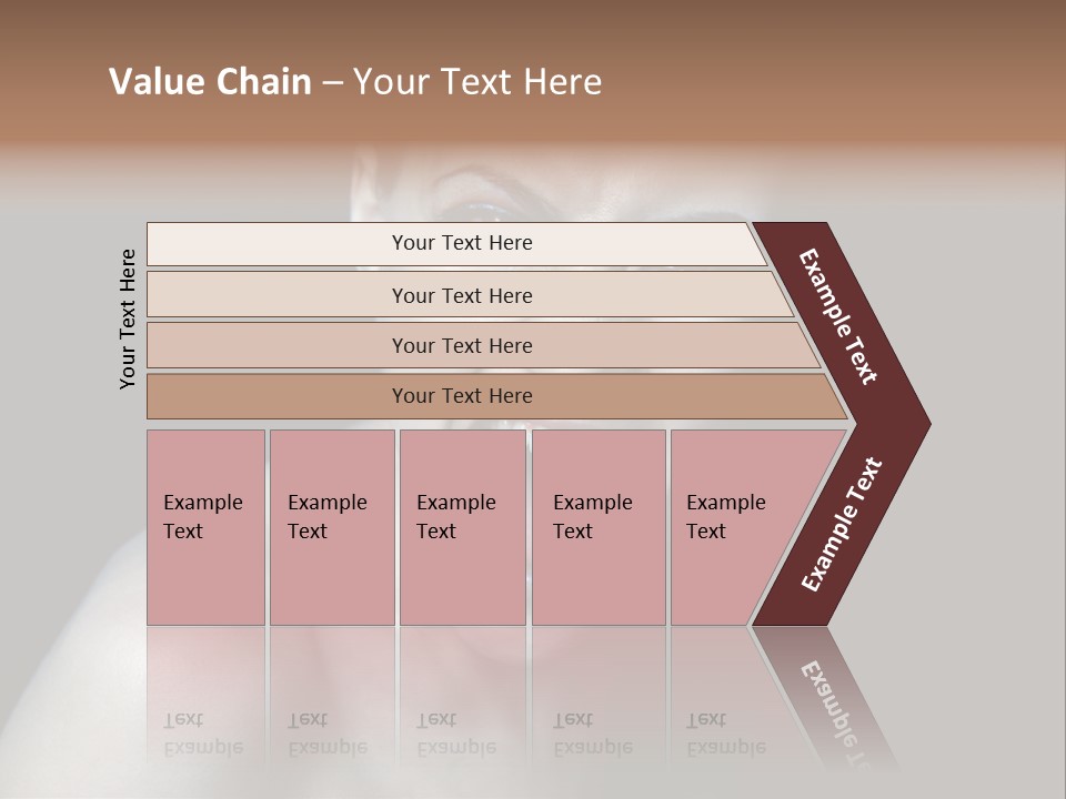 Death Angry Beauty PowerPoint Template