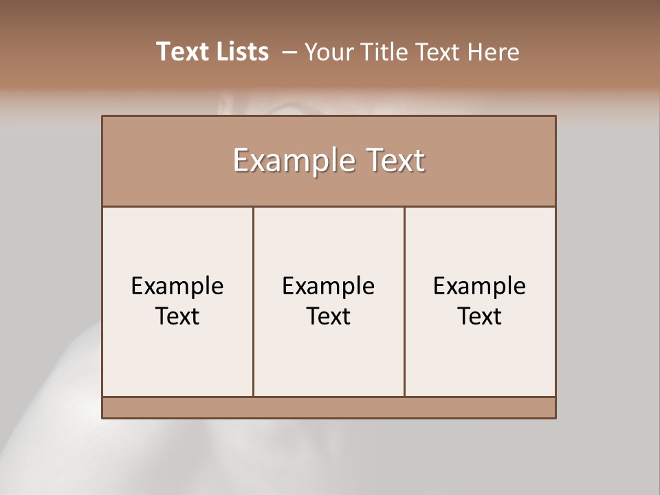 Death Angry Beauty PowerPoint Template