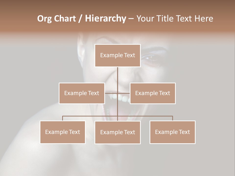 Death Angry Beauty PowerPoint Template