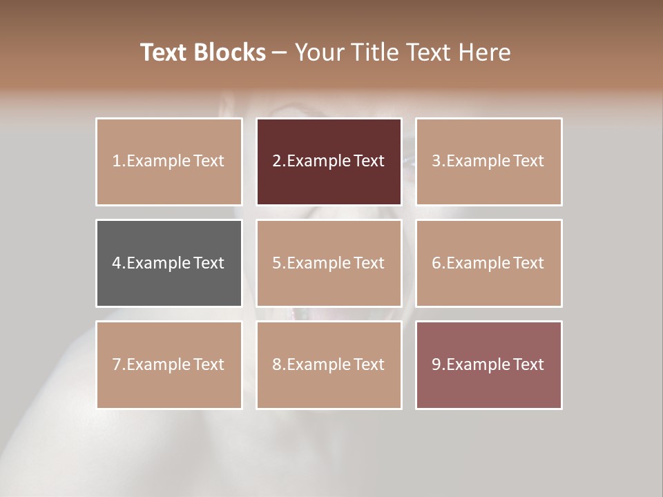Death Angry Beauty PowerPoint Template