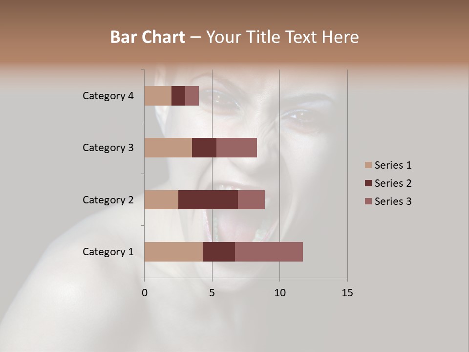Death Angry Beauty PowerPoint Template