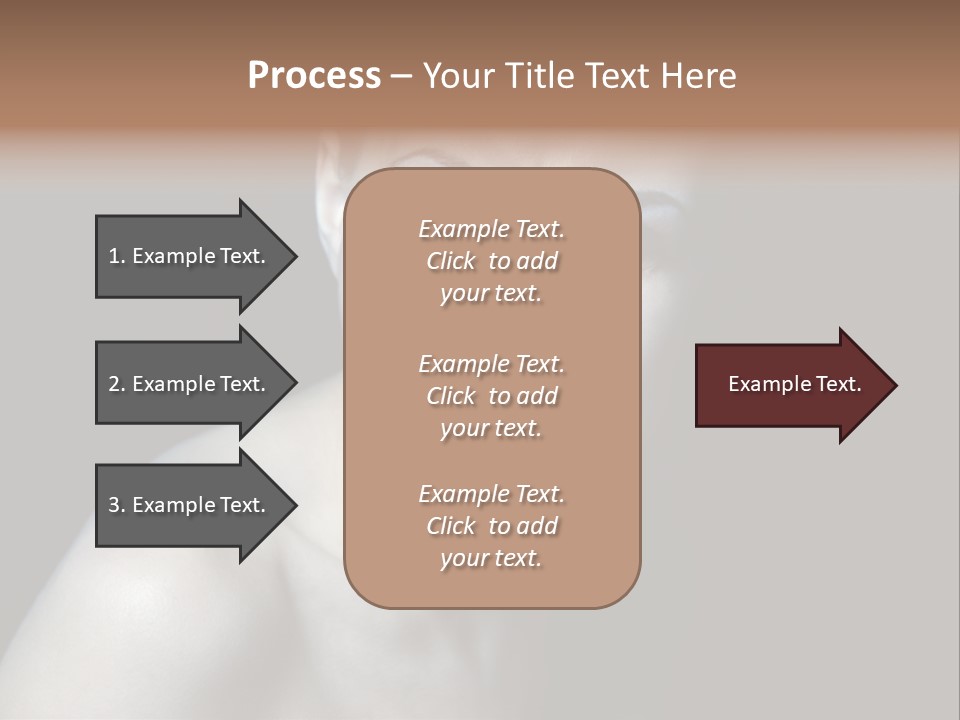Death Angry Beauty PowerPoint Template