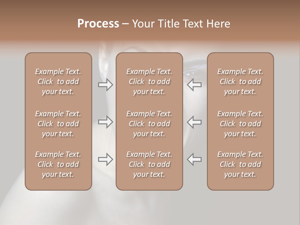 Death Angry Beauty PowerPoint Template