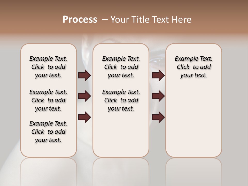Death Angry Beauty PowerPoint Template