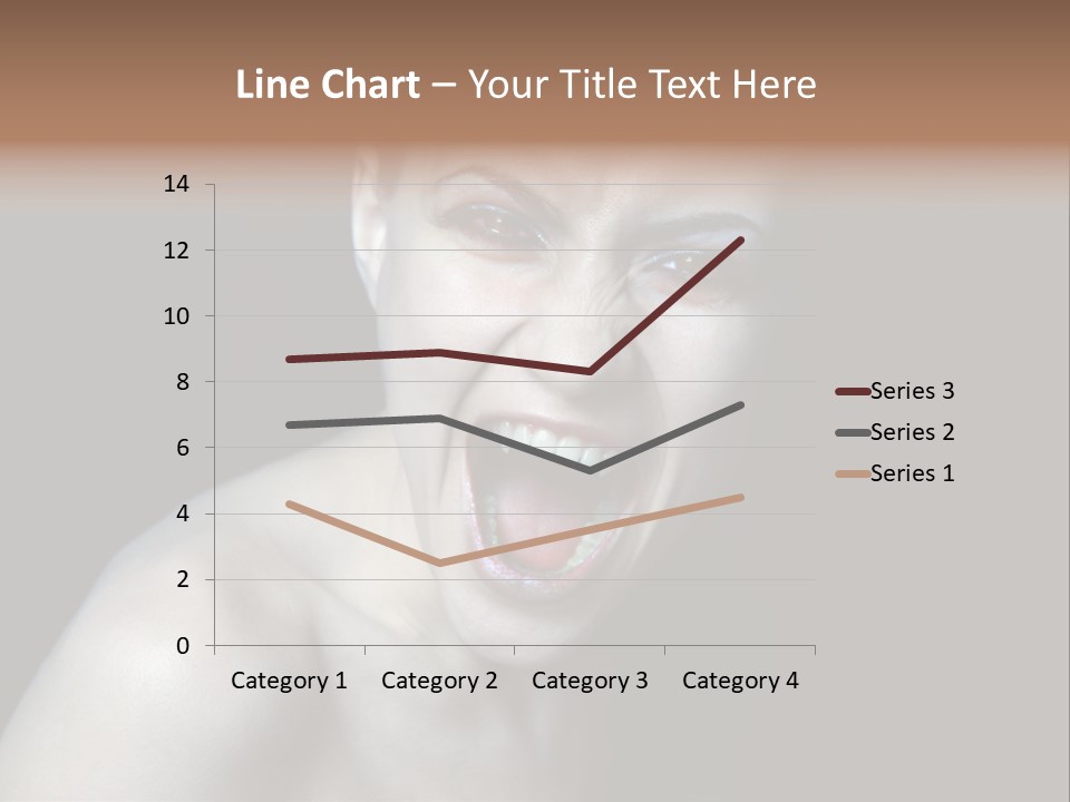 Death Angry Beauty PowerPoint Template